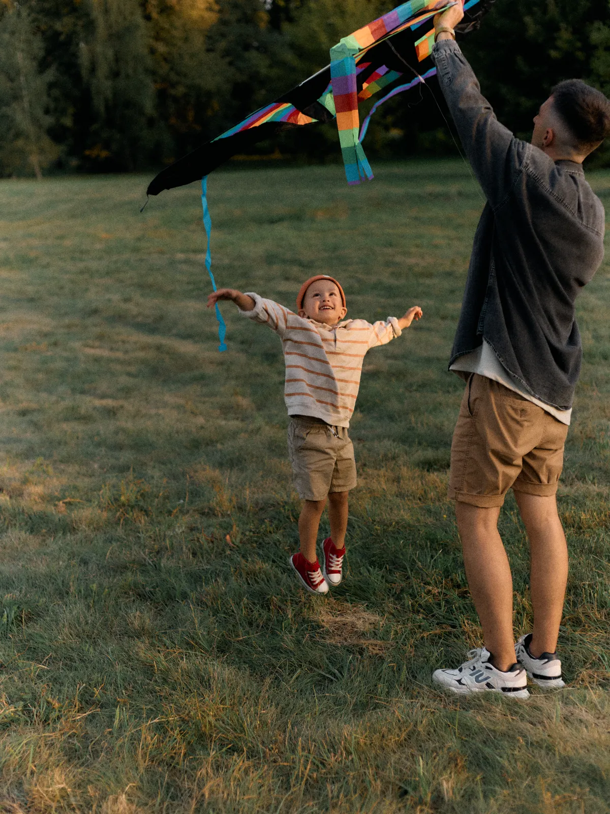Семейная фотосессия с детьми на природе — фотограф Яна Мемей, Варшава