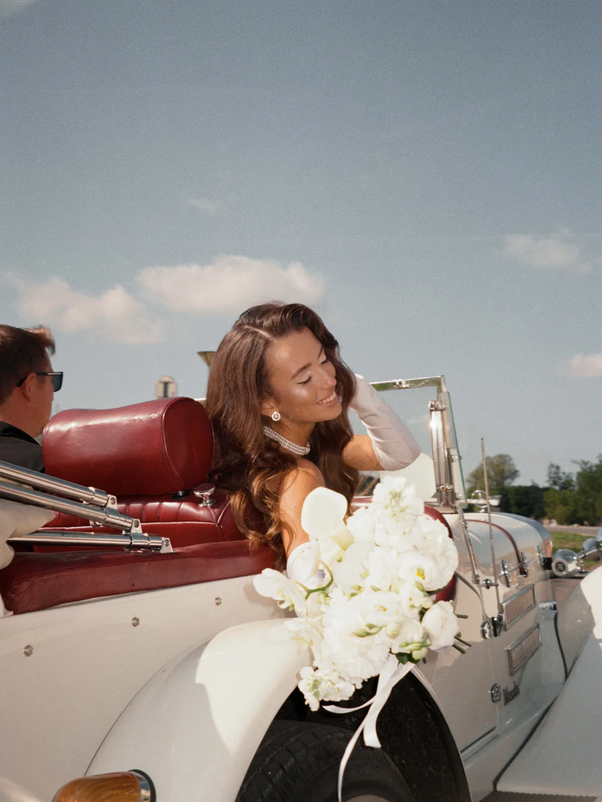 Фотограф Яна Мемей во время свадебной съёмки в Варшаве